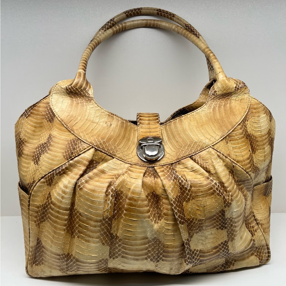 Genuine Snakeskin Cobra Shoulder Bag